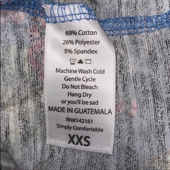 NEW LuLaRoe Irma Floral Print Tunic Top - Picture 7 of 8